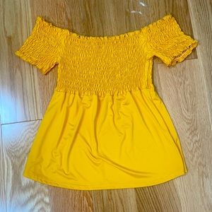 Charlotte Russe off the shoulder top XS